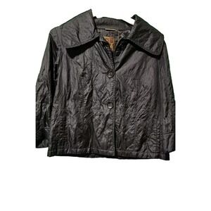 Fuda Medium Women's Jacket Black Button Up